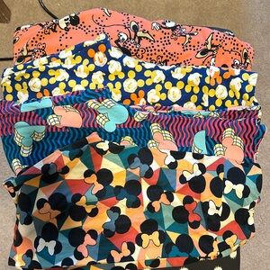 4 Lularoe Disney Onesize lot